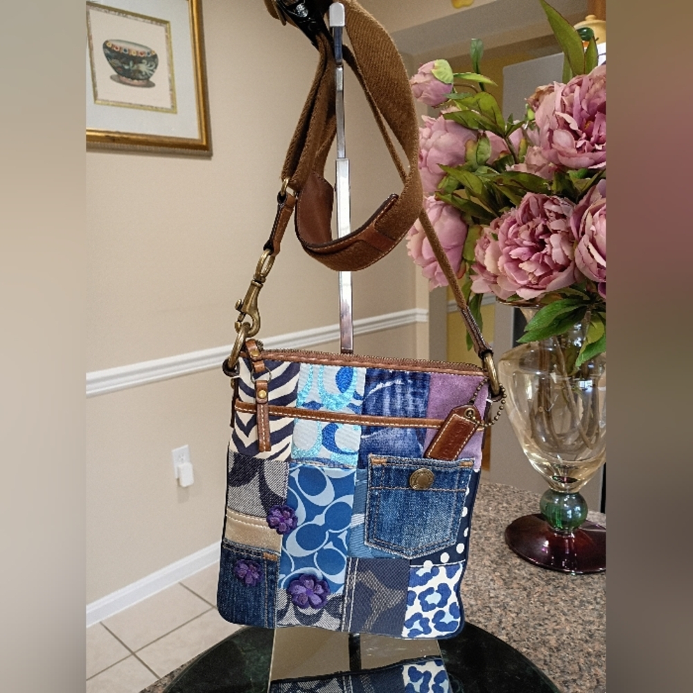 Coach Patchwork Crossbody - image 10